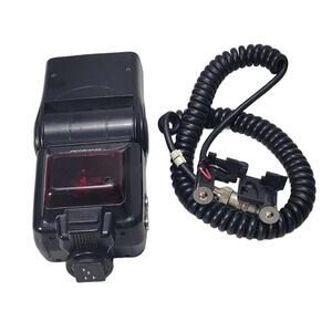 Nikon Speedlight SB-24 Shoe Mount Flash Tested W/ Cable